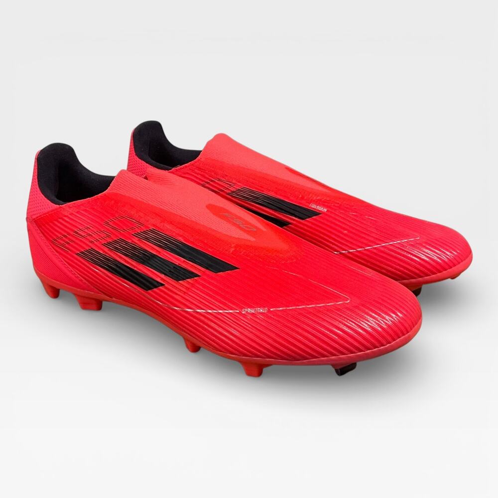 Adidas Mens Adult F50 League Laceless Firm Ground, US 13